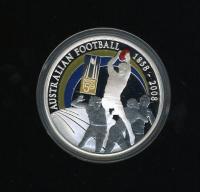 Image 1 for 2008 100 Years of Australian Football 1oz Silver Proof Coin