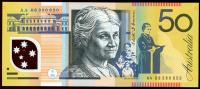 Image 1 for 2006 $50 First Prefix AA06 380650 UNC