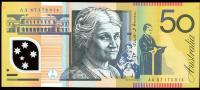 Image 1 for 2007 $50 Polymer First Prefix AA07 173814 aUNC