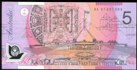Image 1 for 1997 $5 First Prefix AA97 001094 UNC