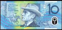 Image 2 for 1998 $10 First Prefix AA98001331 UNC