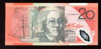 Image 2 for 1994 $20.00 First Prefix AA94 001633 UNC