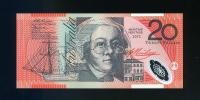 Image 2 for 1999 $20 Polymer Maritime Heritage Serial Number MH99 001 073 UNC
