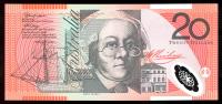 Image 2 for 2006 $20 Polymer First Prefix AA06 212100 UNC