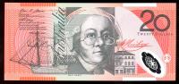 Image 2 for 2007 $20 Polymer First Prefix AA07 330421 UNC