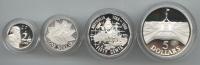 Image 2 for 1988 Masterpieces in Silver Proof Set