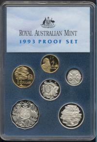 Image 2 for 1993 Proof Set of Coins