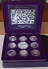 Image 1 for 1998 Masterpieces In Silver - Coins of the 20th Century Milestones