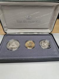 Image 2 for 2001 Federation Three Coin Proof Set - Northern Territory