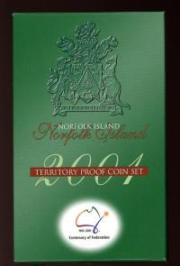 Image 1 for 2001 Federation Three Coin Proof Set - Norfolk Island