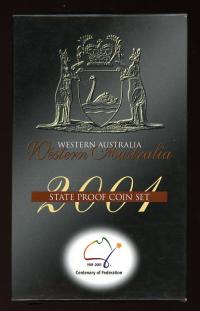 Image 1 for 2001 Federation Three Coin Proof Set - Western Australia