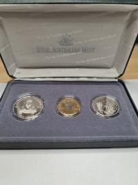 Image 2 for 2001 Federation Three Coin Proof Set - Western Australia