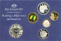 Image 3 for 2003 Six Coin Proof Set - Australia's Volunteers