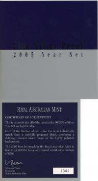 Image 4 for 2005 Fine Silver Proof Set