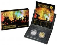 Image 1 for 2009 International Year of Astronomy - Two Coin Proof Set 