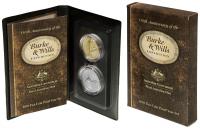Image 1 for 2010 Two Coin Proof Set - 150th Anniversary of the Burke & Wills Expedition