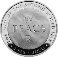 Image 3 for 2020 Three Coin Silver Proof Set - 75th Anniversary of the end of World War II
