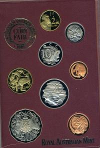 Image 2 for 1989 Australian Proof Set Coin Fair Issue