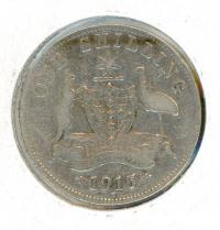 Image 1 for 1915H Australian Shilling VG