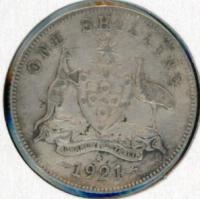 Image 1 for 1921* Australian Shilling aFine