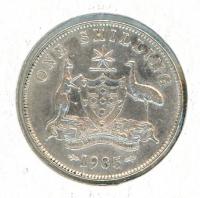 Image 1 for 1935 Australian Shilling gVF