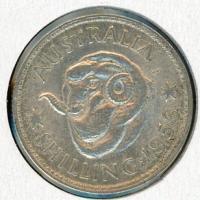 Image 1 for 1956 Australian Shilling UNC