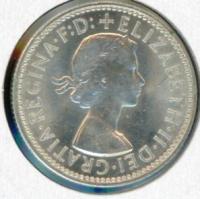 Image 2 for 1957 Australian Shilling aUNC