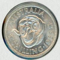 Image 1 for 1958 Australian Shilling UNC