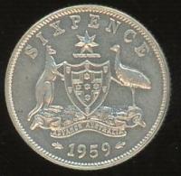Image 1 for 1959 Australian Proof Sixpence