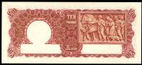 Image 2 for 1943 Ten Pound Note Armitage - McFarlane V8 506213 aUNC