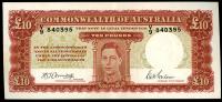 Image 1 for 1943 Ten Pound Note Armitage - McFarlane V9 840395 EF