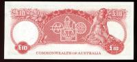 Image 2 for 1960 Ten Pound Note Coombs - Wilson WA49 064804 UNC