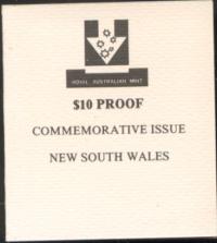 Image 3 for 1987 State Series Proof $10 - New South Wales