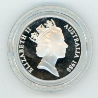 Image 3 for 1988 $10 Silver Proof - Landing of Governor Phillip at Port Jackson