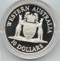 Image 1 for 1990 State Series Proof $10 - Western Australia