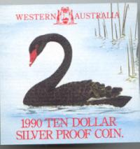 Image 2 for 1990 State Series Proof $10 - Western Australia