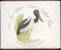 Image 3 for 1991 Birds of Australia Piedfort $10 Proof - Jabiru