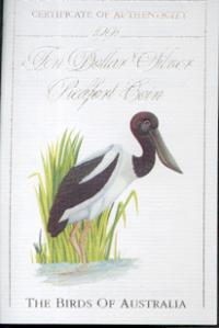 Image 4 for 1991 Birds of Australia Piedfort $10 Proof - Jabiru