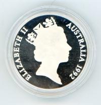 Image 4 for 1992 Birds of Australia Piedfort $10 Proof Coin