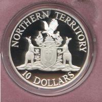 Image 1 for 1992 State Series Proof $10 - Northern Territory