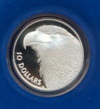 Image 1 for 1994 Birds of Australia $10 Proof - Wedge Tailed Eagle