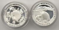 Image 2 for 1999 Coins of the Snowy Mountains Scheme - 2 x Ten Dollar Silver Coin Set