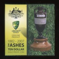 Image 1 for 2007 The Ashes $10.00 Gold Proof