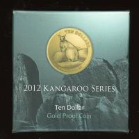 Image 1 for 2012 Kangaroo Series Mareeba Rock Wallaby $10 Gold Proof