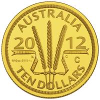 Image 2 for 2012 Wheat Sheaf $10.00 Gold Proof