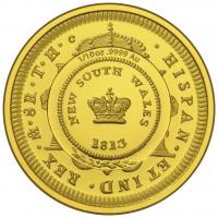 Image 1 for 2013 Bicentenary of the Holy Dollar & Dump $10 Gold Proof Coin