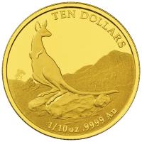 Image 2 for 2013 Kangaroo Series First sightings $10.00 Gold Proof