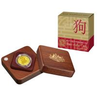 Image 1 for 2018 Lunar Year of the Dog $10.00 Gold Proof
