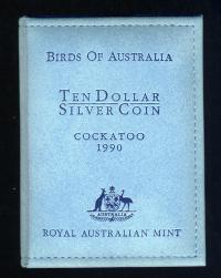 Image 3 for 1990 Birds of Australia $10 Proof - Cockatoo