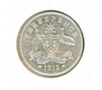 Image 1 for 1912 Threepence VF